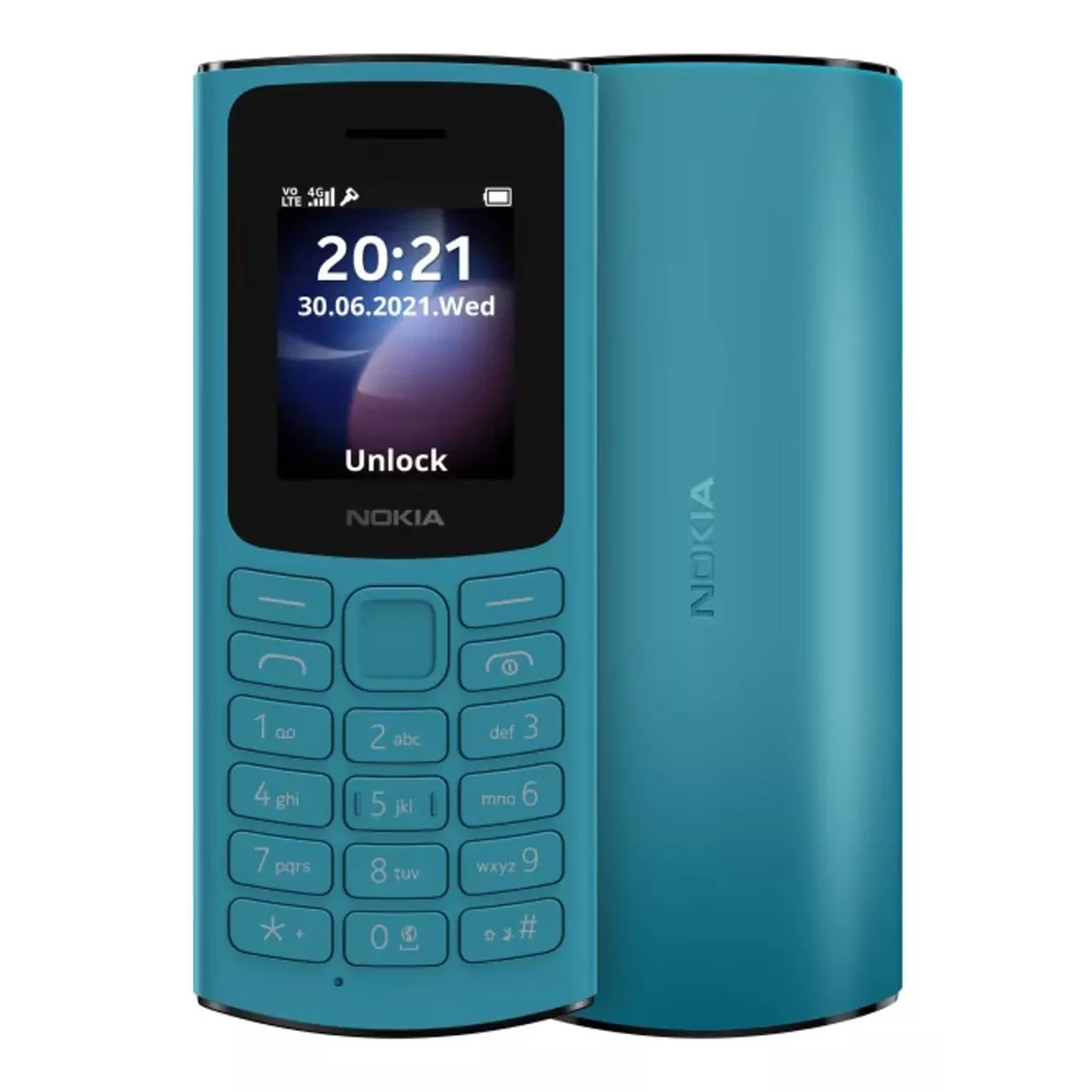 Nokia 105 4G Dual SIM 128 MB azul 48 MB RAM
